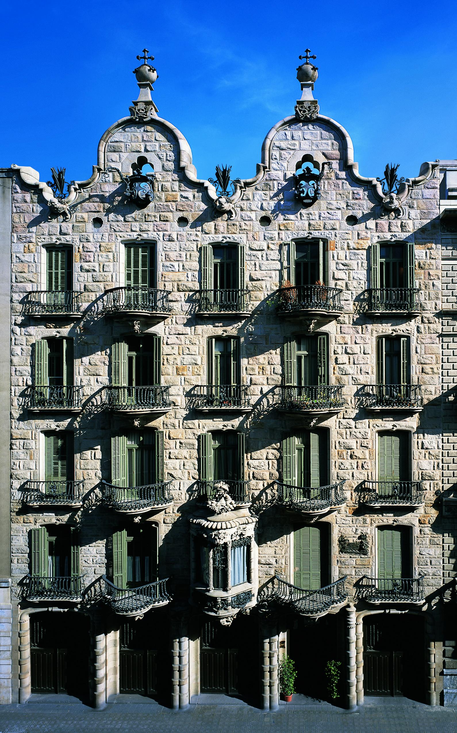 Antoni Gaudi Milà no.3 Jahrhundert Türknauf, Spanien, poliertes Messing, Modernität (21. Jahrhundert und zeitgenössisch) im Angebot