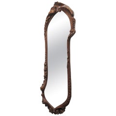 Antoni Gaudi Oak Calvet Mirror by BD
