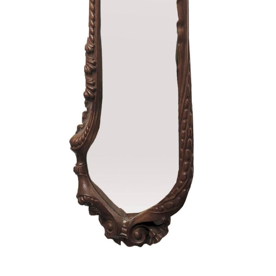 Jugendstil Antoni Gaudi Oak Calvet Mirror