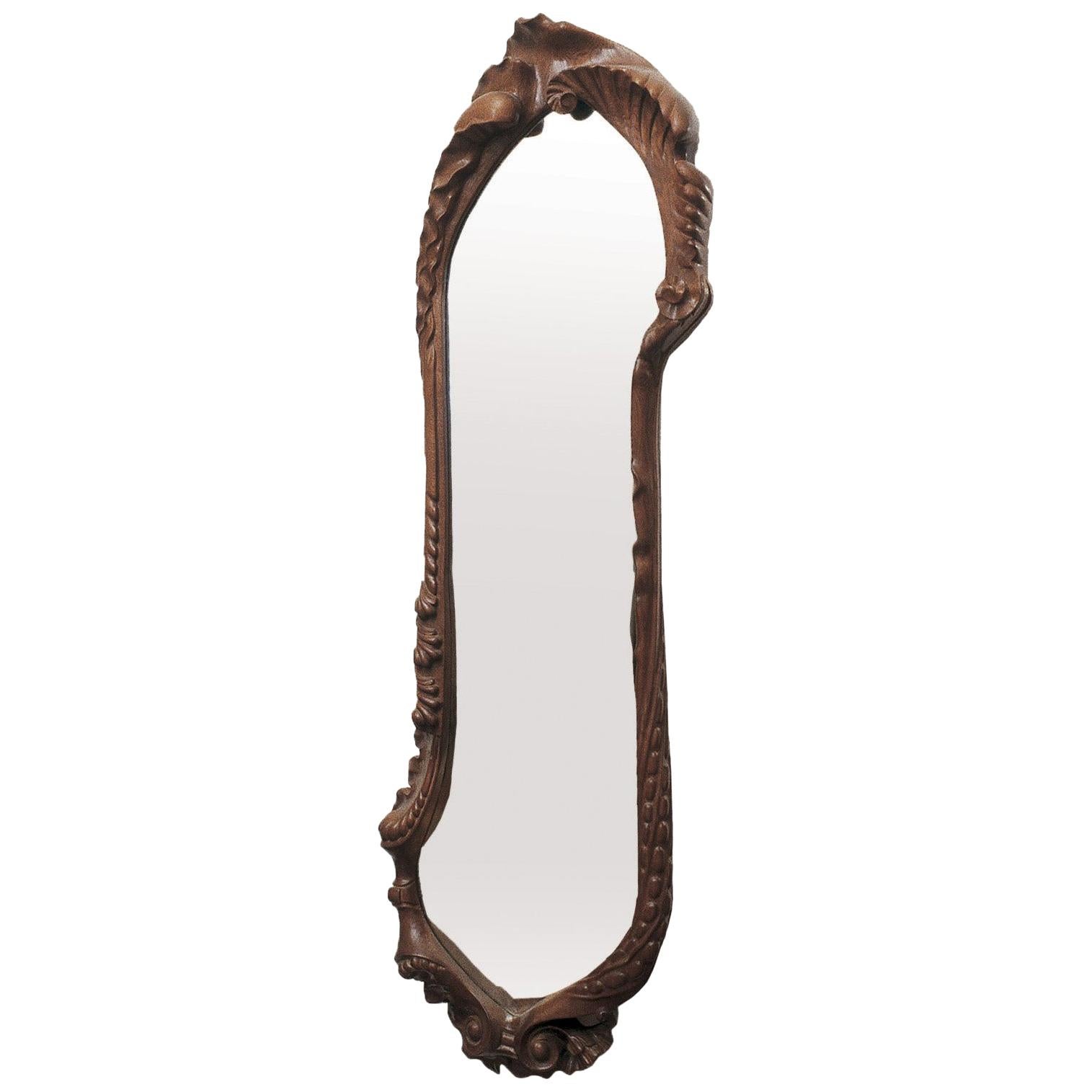 Antoni Gaudi Oak Calvet Mirror