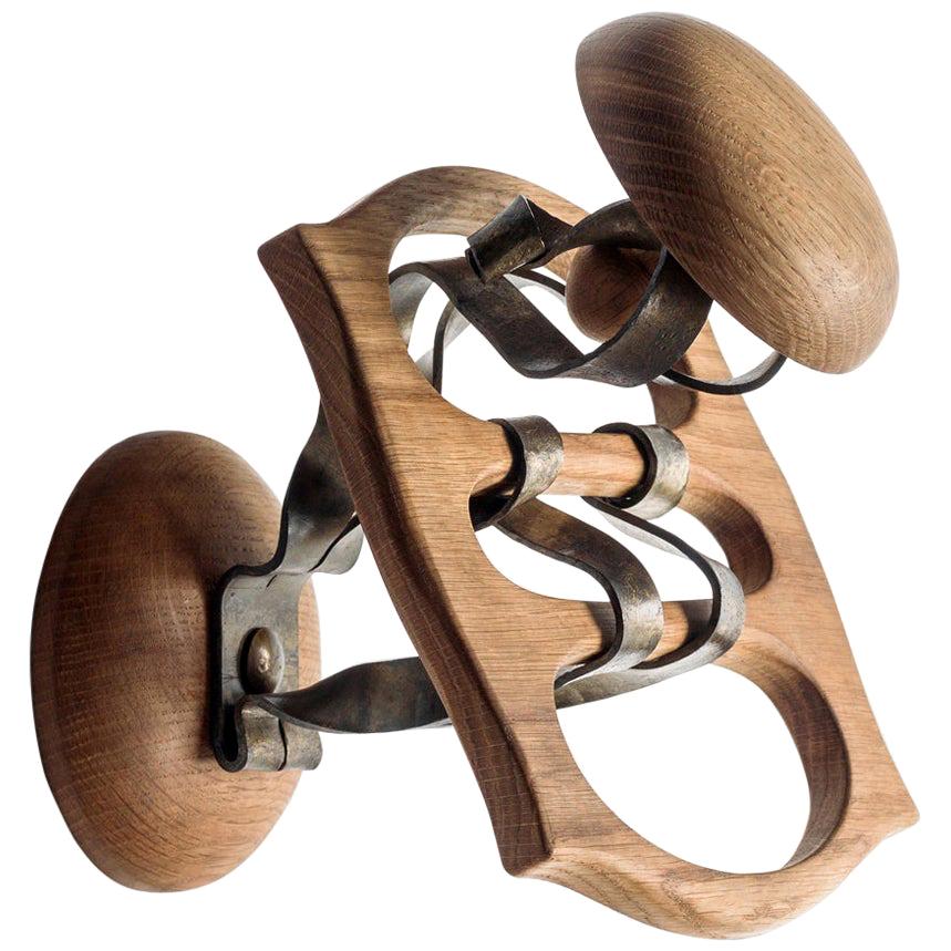 Antoni Gaudi Wood and Metal Calvet Hanger