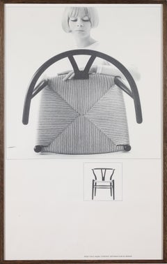 Paul Salomonsen: 'Y Chair' poster 1965/2014