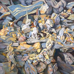 Large Museum Scale Surrealist Composition Dalí Circle Catalan Oil Painting art