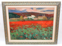 Paisaje primaveral - Óleo sobre tela