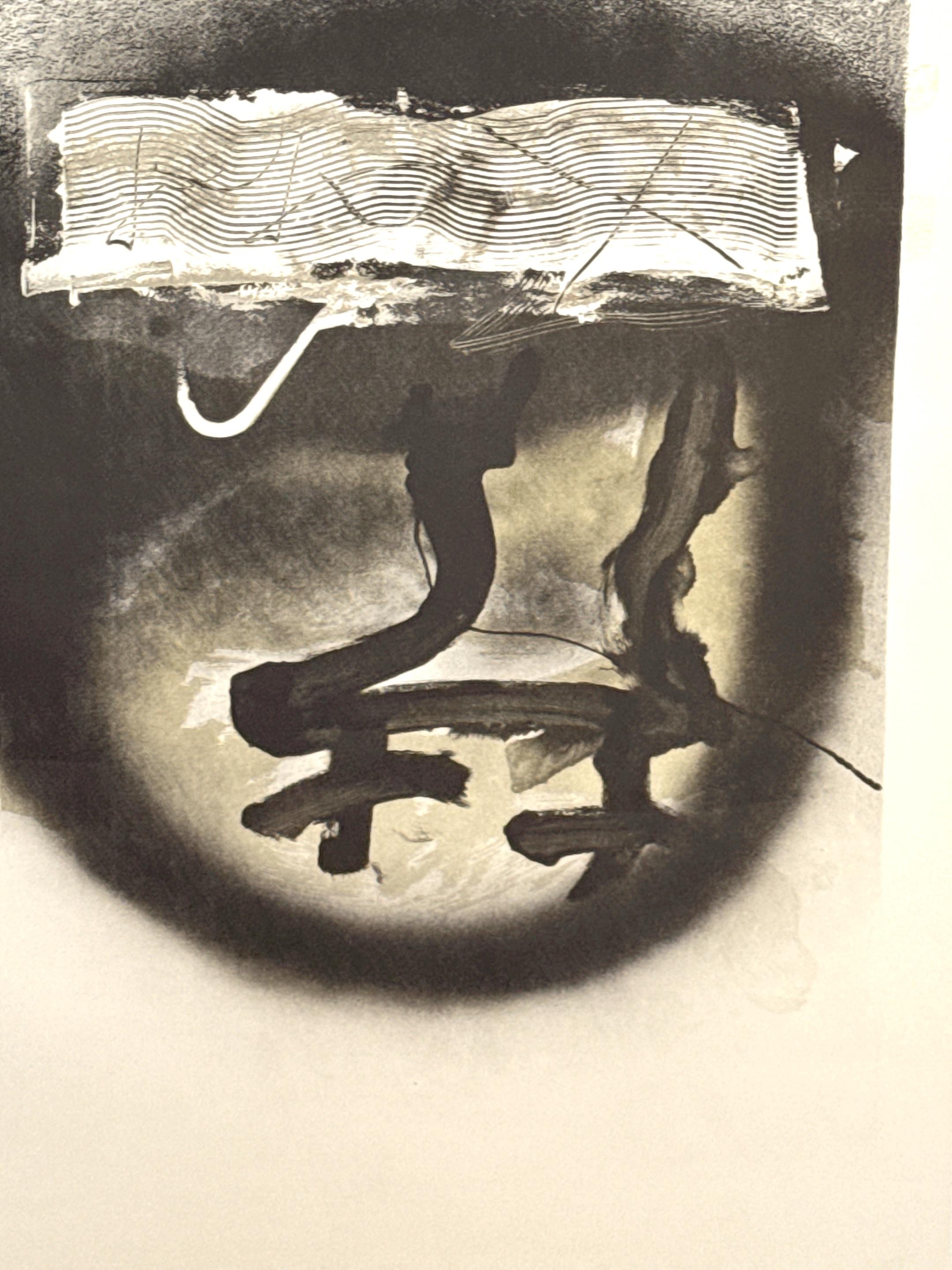 Moderne Antoni Tàpies, I.L.A. Exposición Tápies 1983 Lithographie, 56/150 en vente