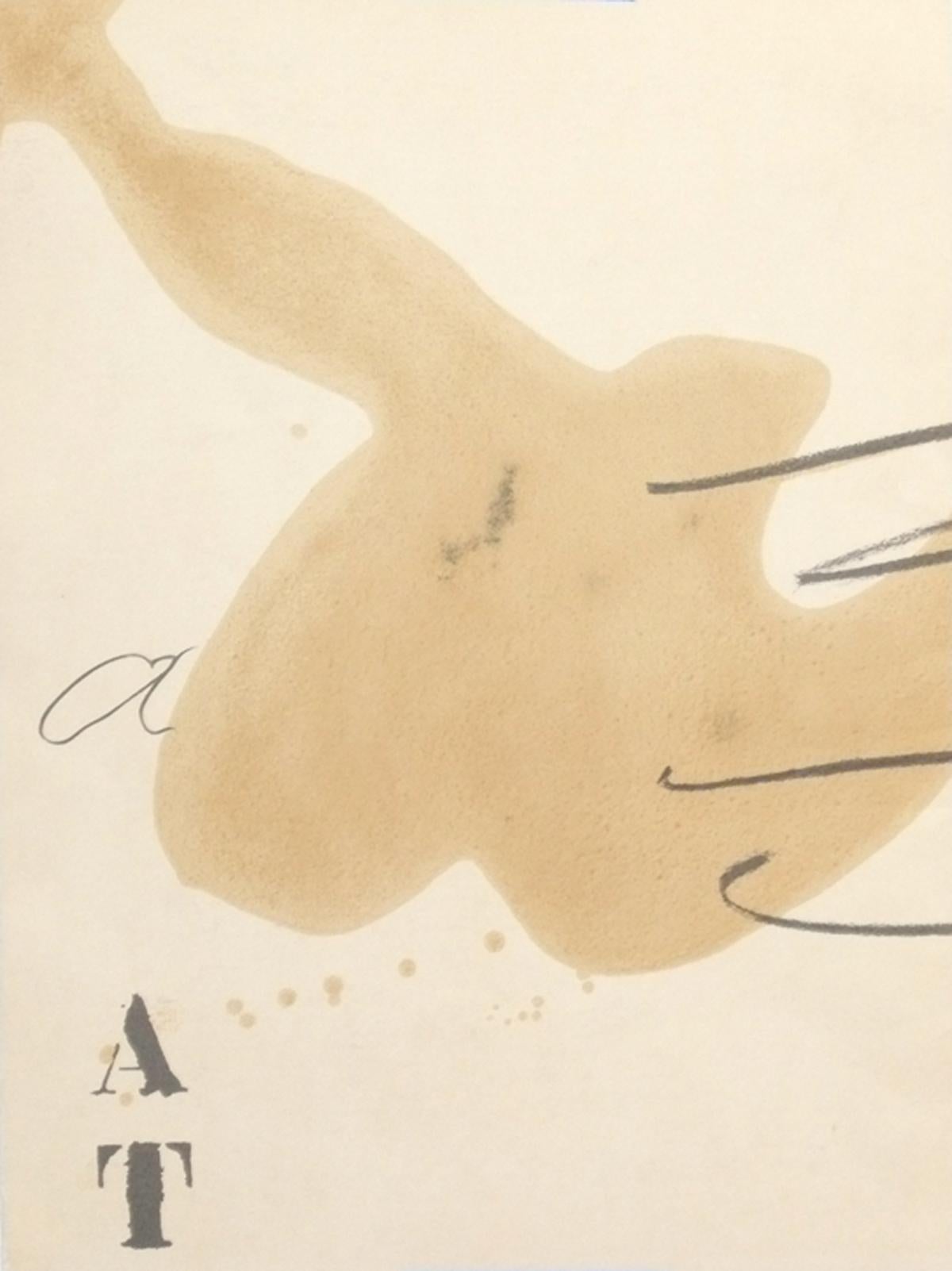 Antoni Tàpies Color Lithographs 18.5 