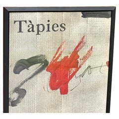 Antoni Tapies – Original-Ausstellungsplakat, Galerie Maeght, Paris, 1979