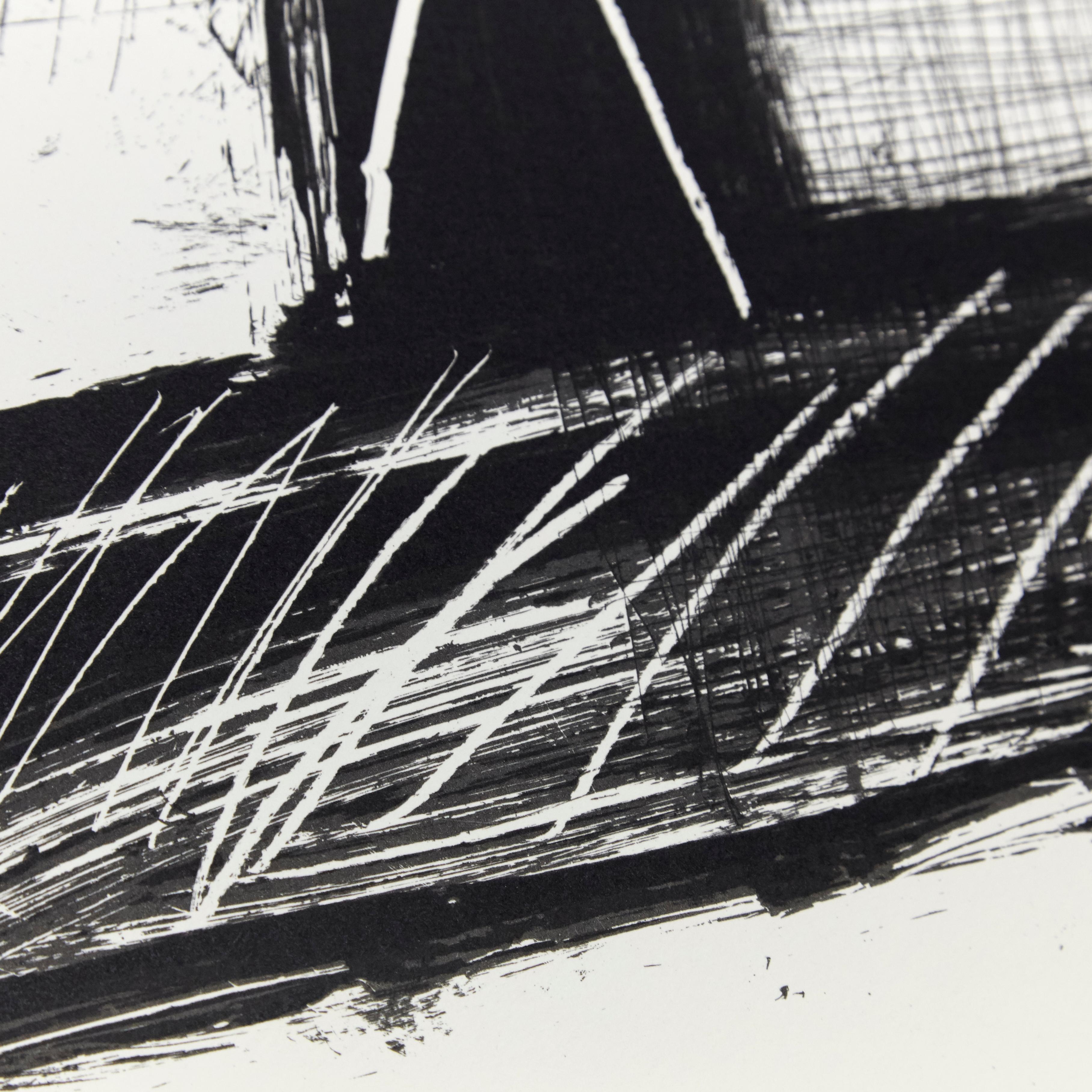 Late 20th Century Antoni Tàpies Lithograph, Llambrec-2, 1975