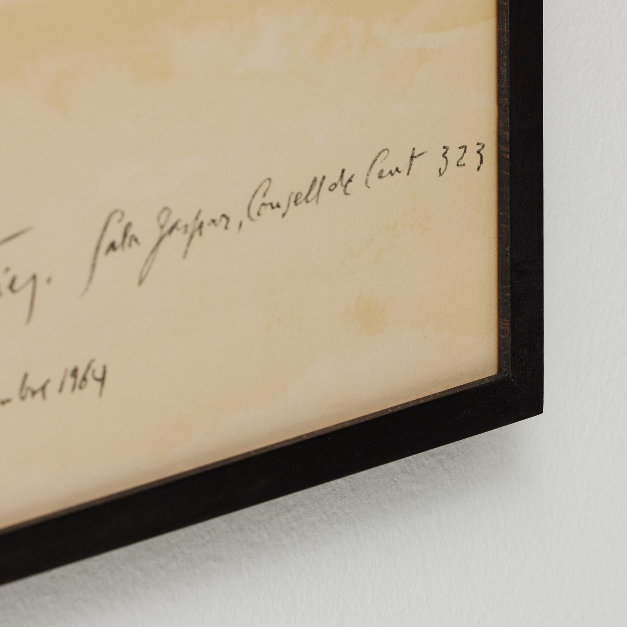 Antoni Tàpies Lithographie, Cartrons, Papiers, Fustes, Collages del 1946 al 1964 en vente 2