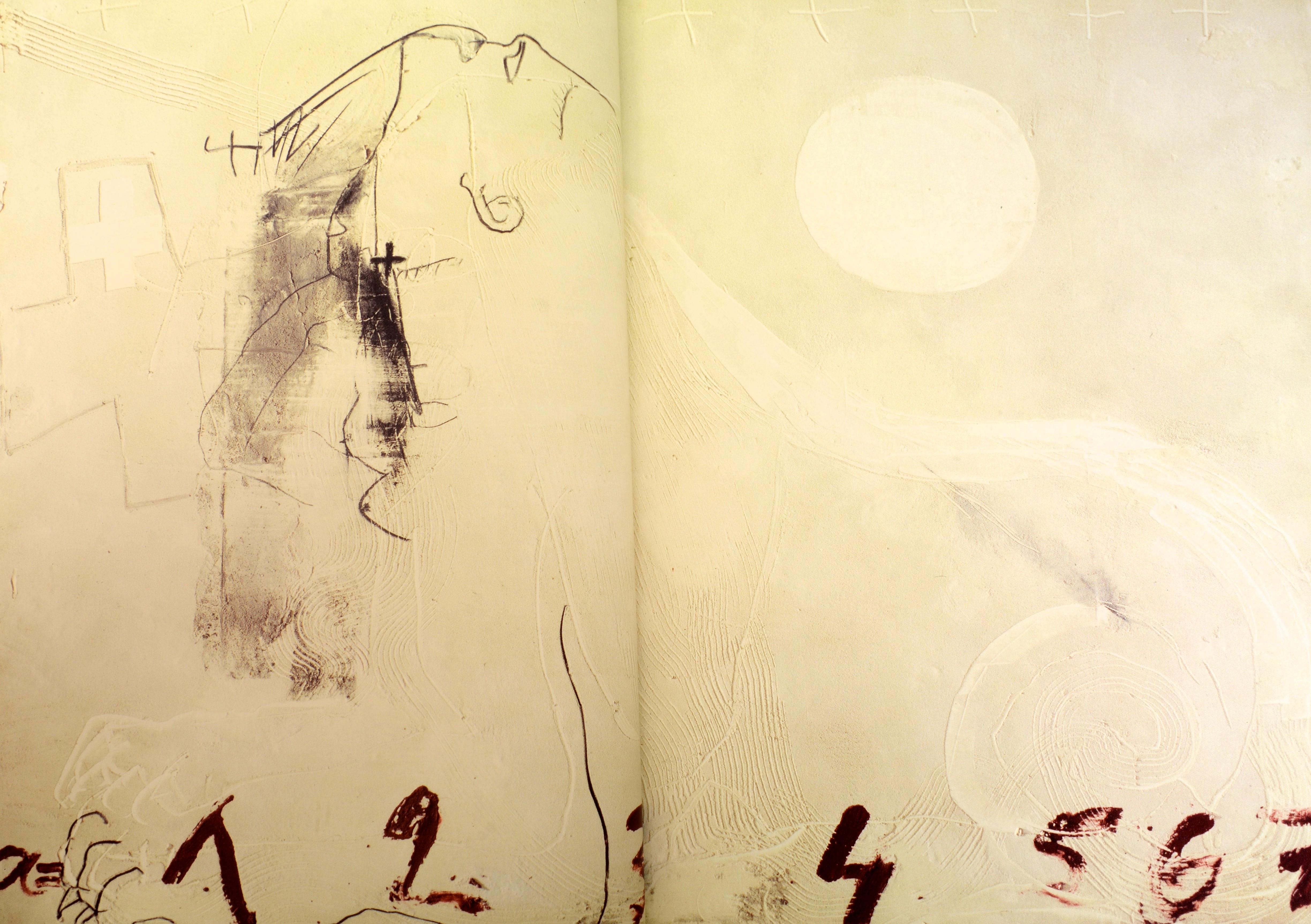Antoni Tapies Lo Sguardo Dell'Artista von Antoni Tapies, 1st Ed Ausstellung Katze (Papier) im Angebot