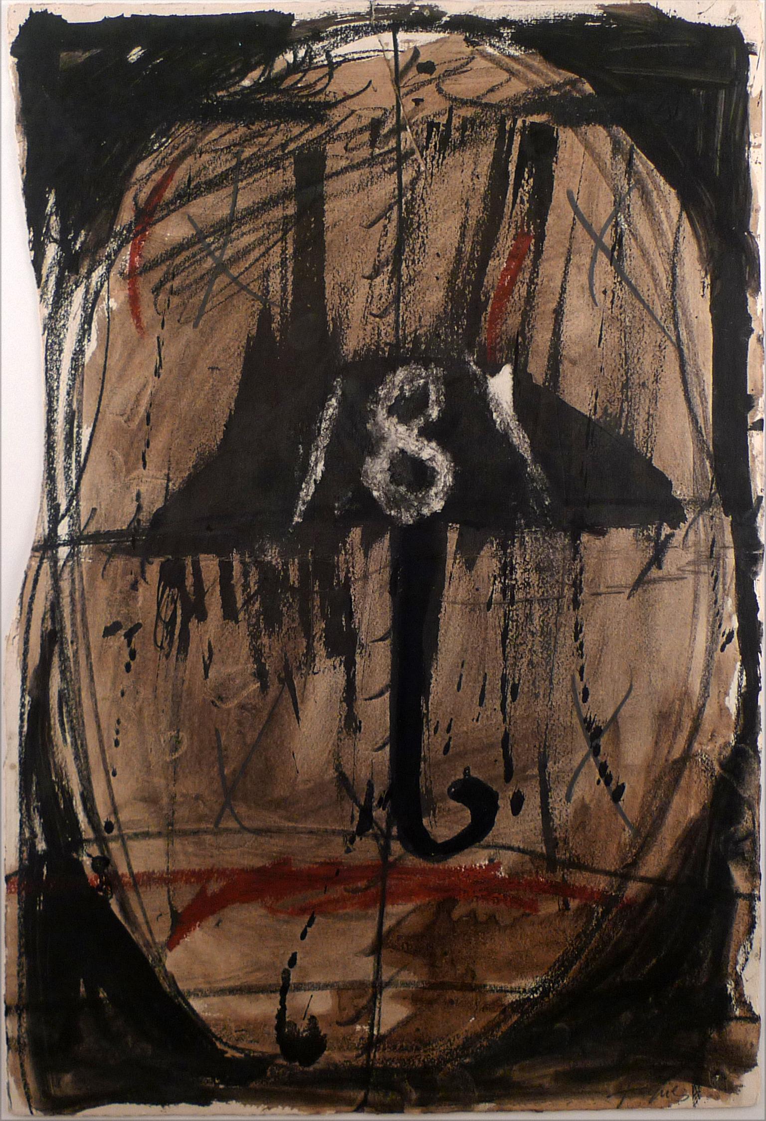 ANTONI TÀPIES
Spanish, 1923 - 2012
PARAGUAS
signed 