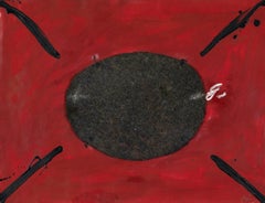 Serie "U no és ningú" No. 21 by Antoni Tàpies - Abstract painting