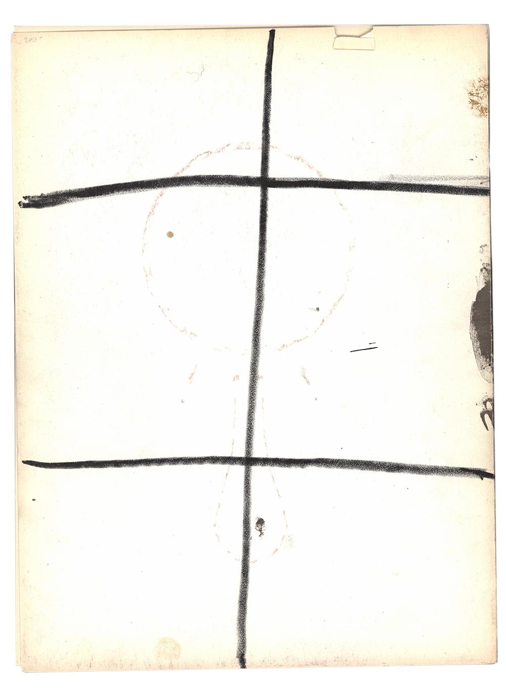 Copertina di Antoni Tàpies del 1960 Derrière le miroir (stampe di Antoni Tàpies) in vendita 4