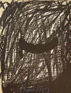 Antoni Tàpies lithograph (1960s Tàpies prints)