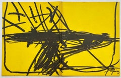 1960s Antoni Tàpies lithographic cover (Tàpies prints)