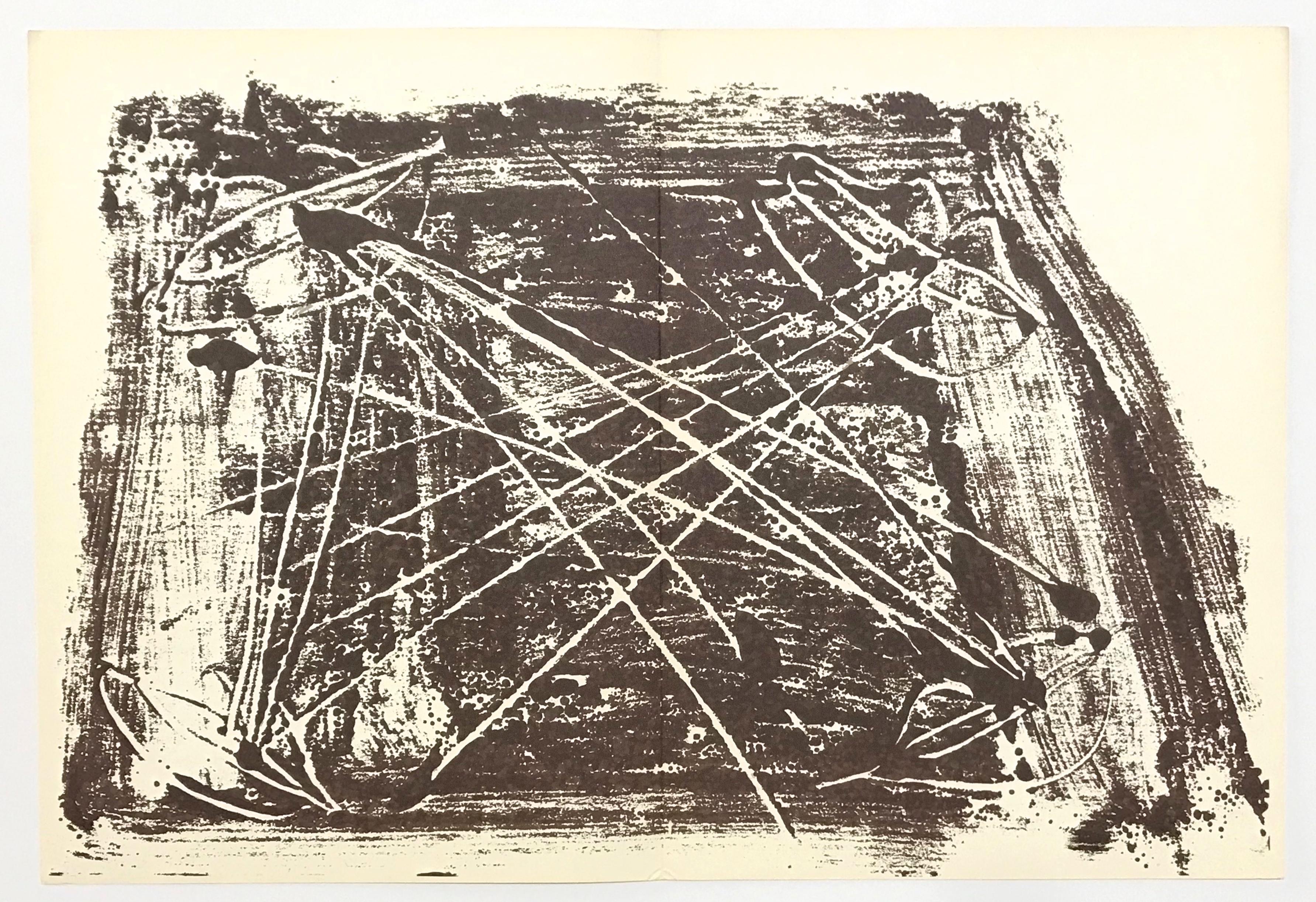 Antoni Tapies – Lithographie – Print von Antoni Tàpies