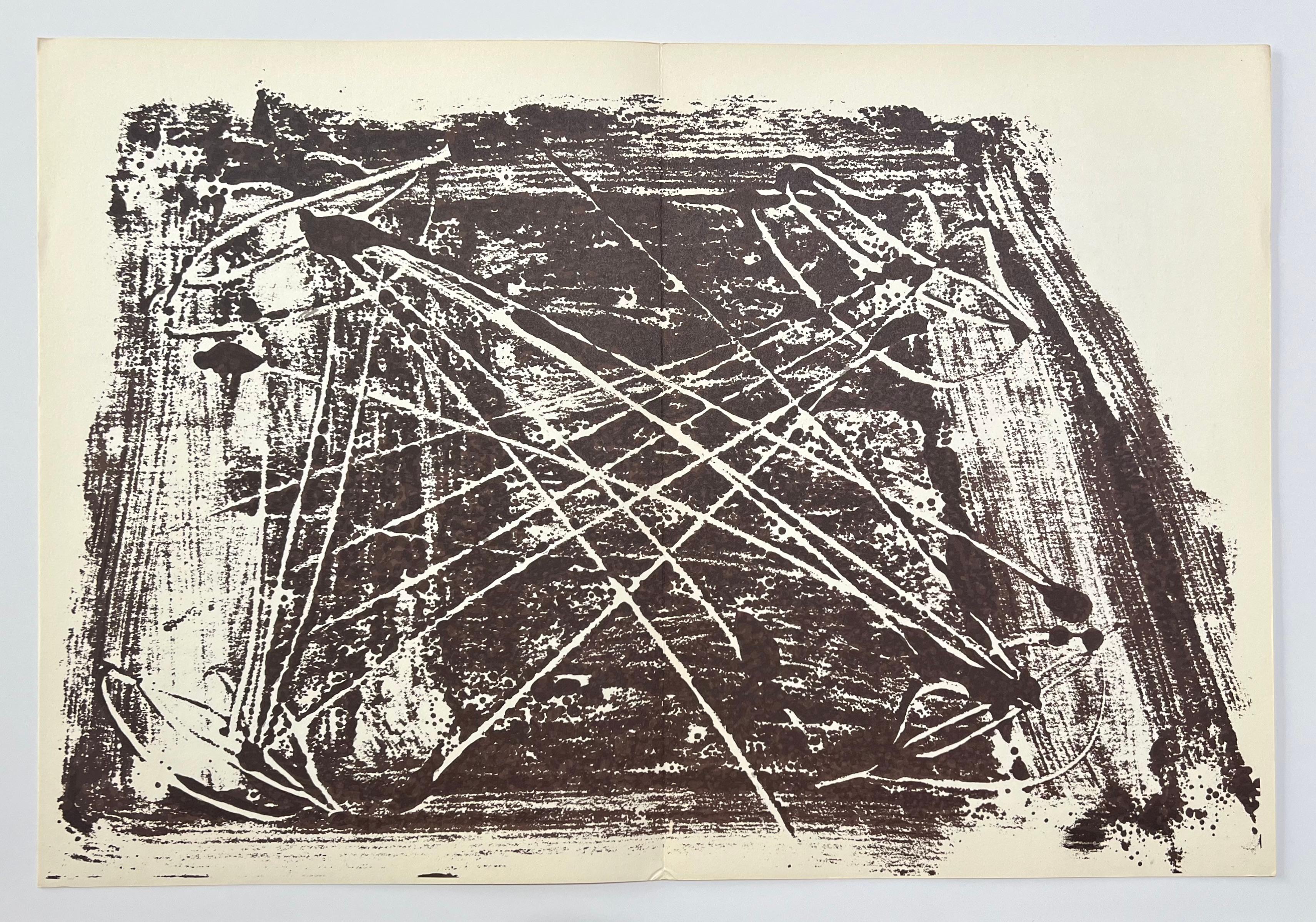 Antoni Tapies - lithographie (d'après)