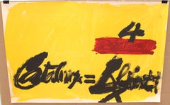 «Als Mestres de Catalunya», 1974. Litografía, firmada, 77 x 118 cm