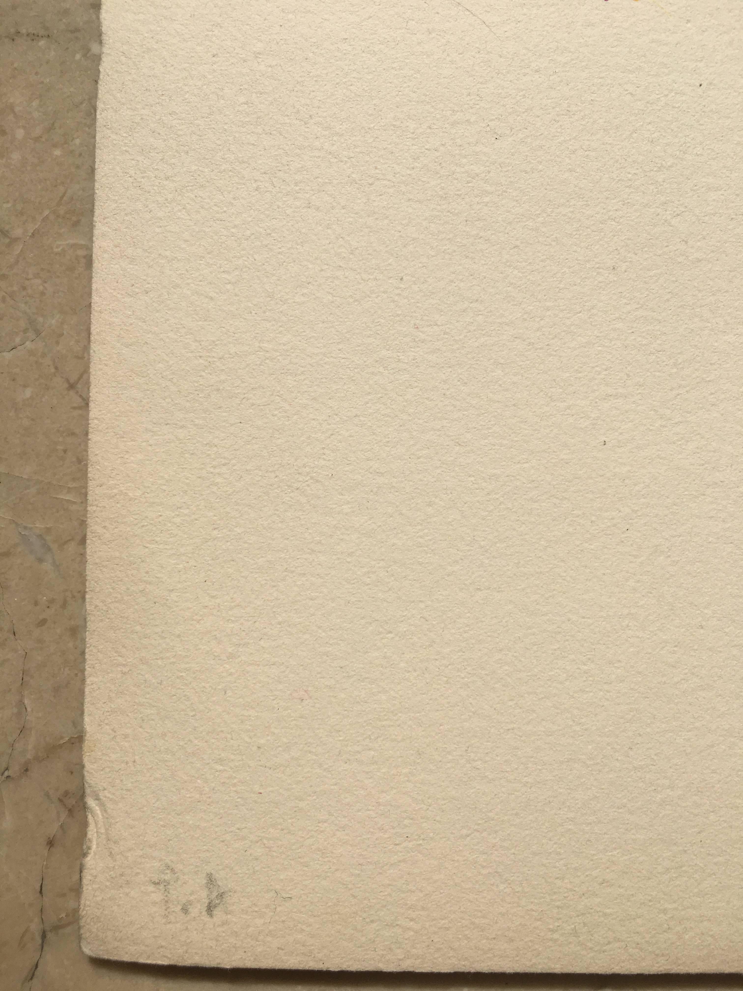 ANTONI TAPIES  87  Rojo  Amarillo  Vertical