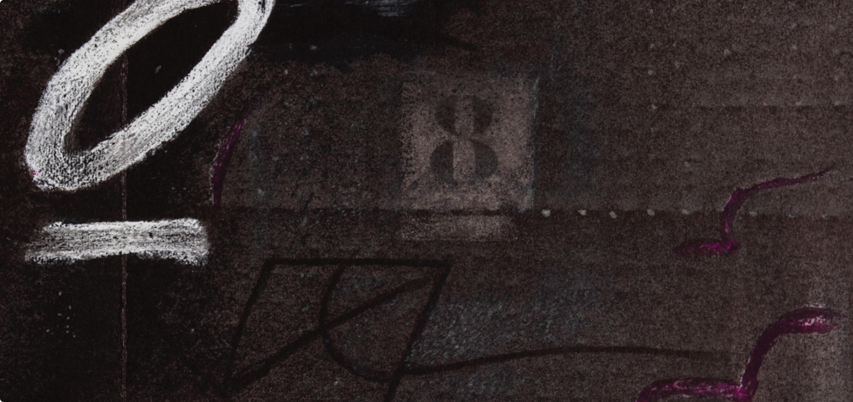 Antoni Tàpies, Composition (Galfetti 731), L'édition de tête (d'après) en vente 4