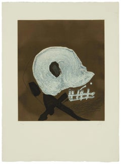 Antoni Tàpies 'Grand Central' Limited Edition, Signed Lithograph
