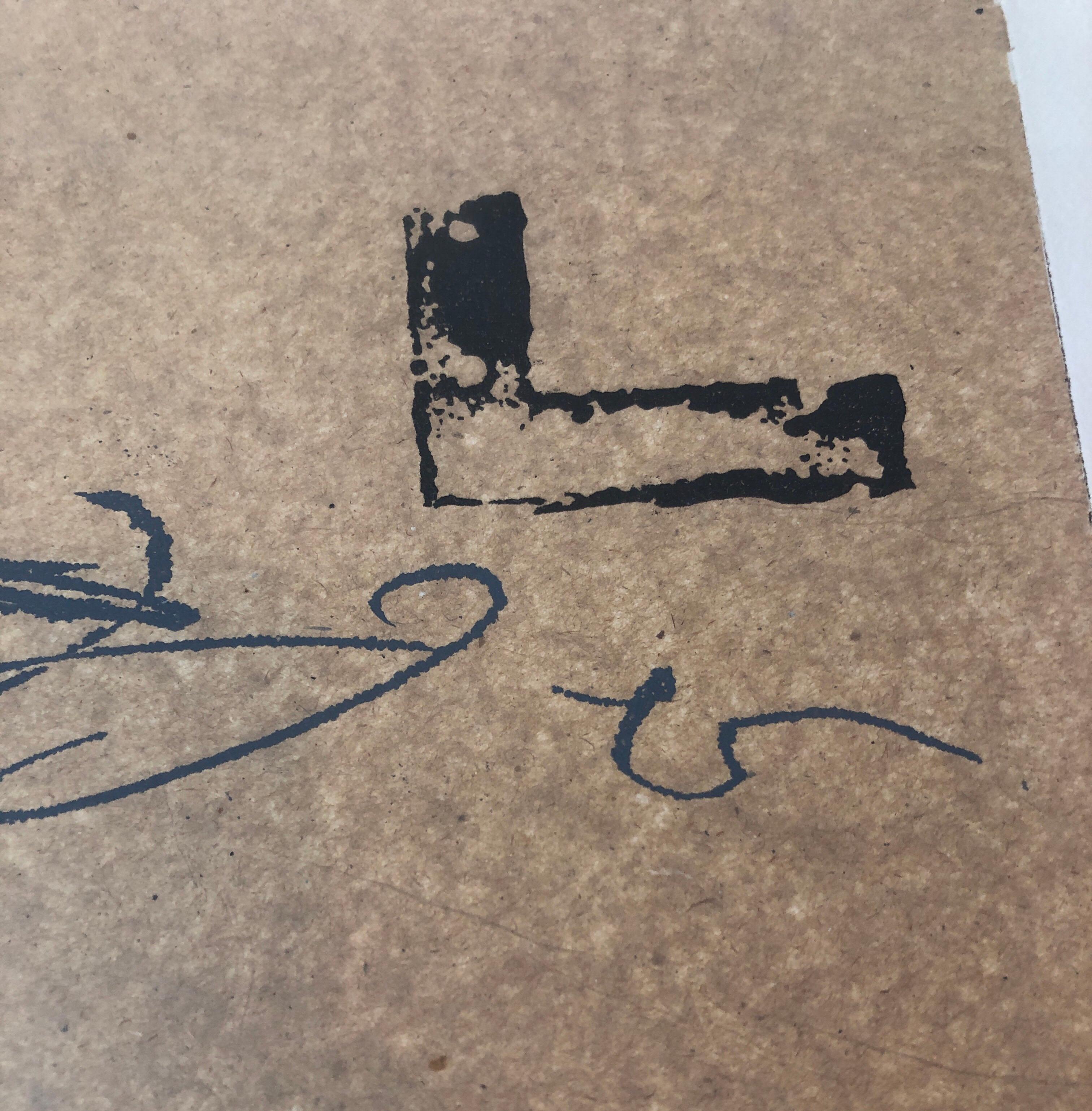Antoni Tapies Expresionismo abstracto postmoderno Aguatinta en venta 3
