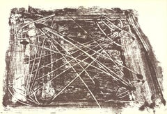 Antoni Tapies « Untitled 210-18 », 1974, lithographie vintage