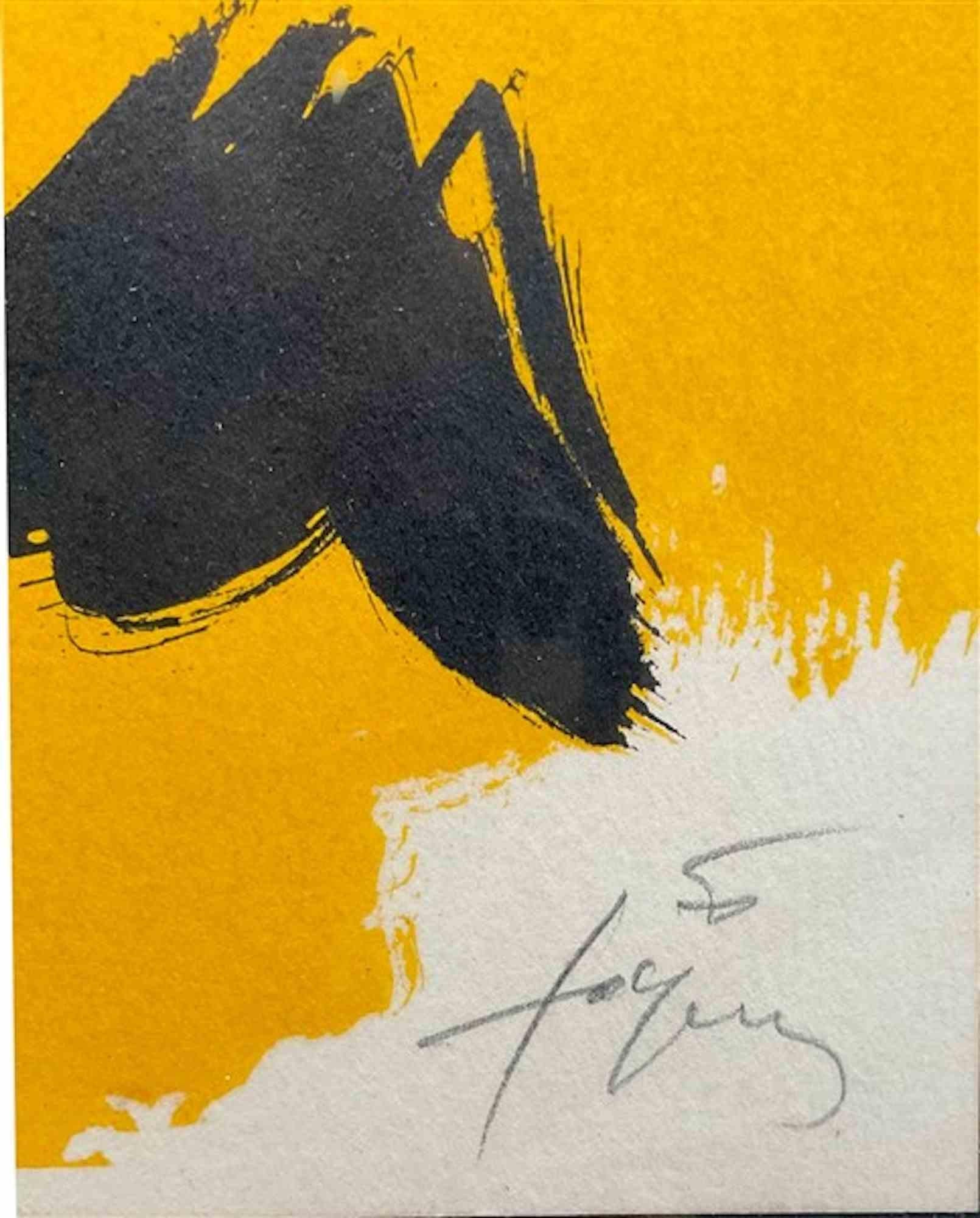 Catalunya -  Lithograph by Antoni Tapies - 1974 - Print by Antoni Tàpies