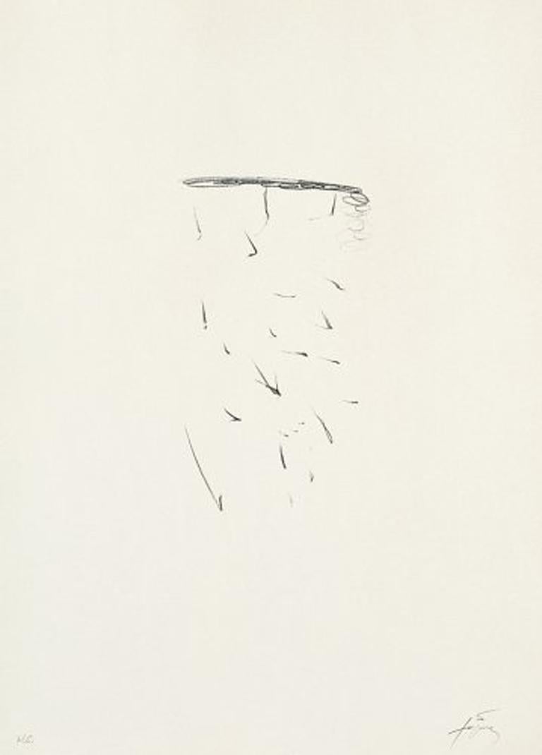 Clau-11 - Print by Antoni Tàpies