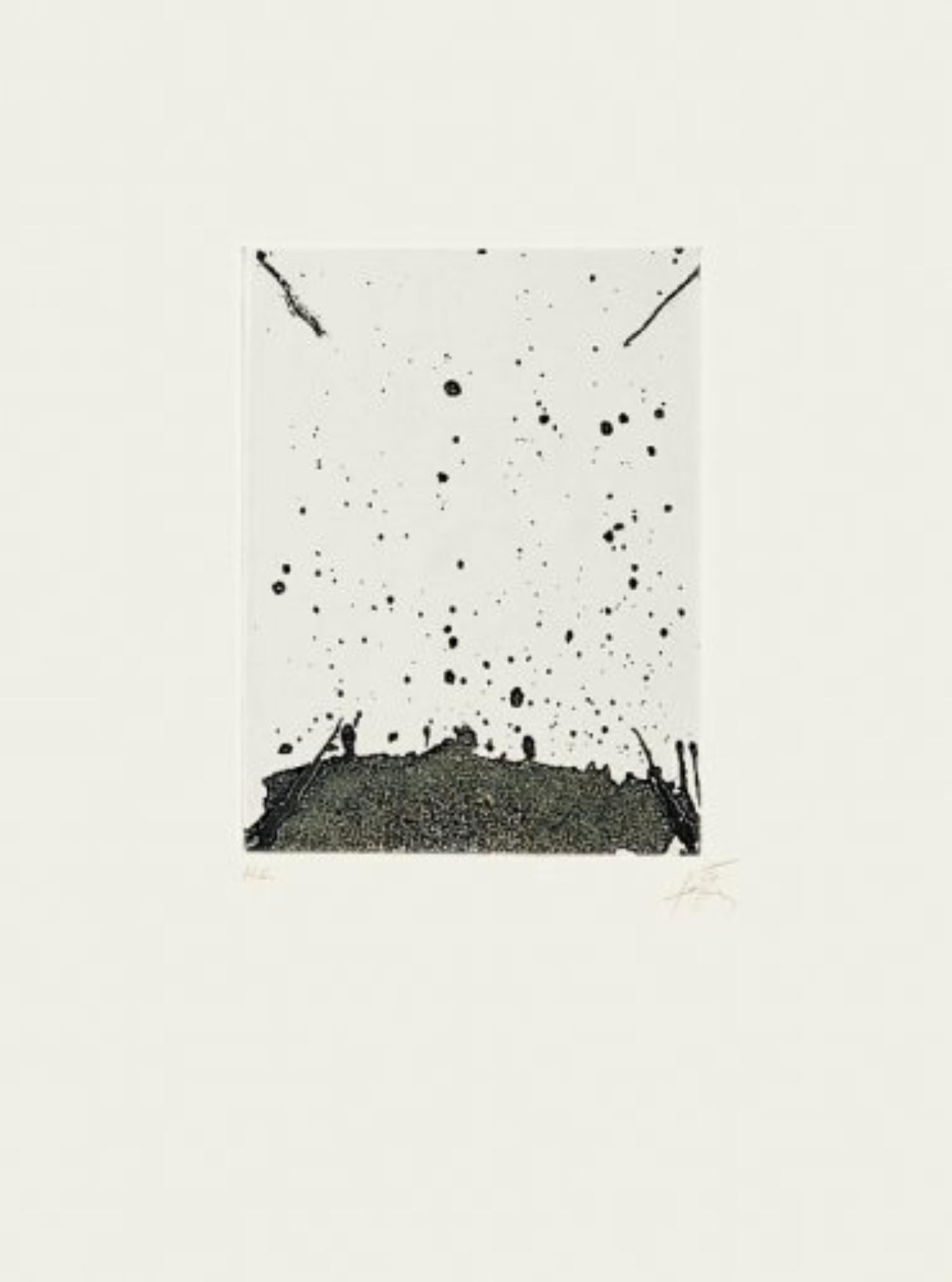 Antoni Tàpies Abstract Print - Clau-19