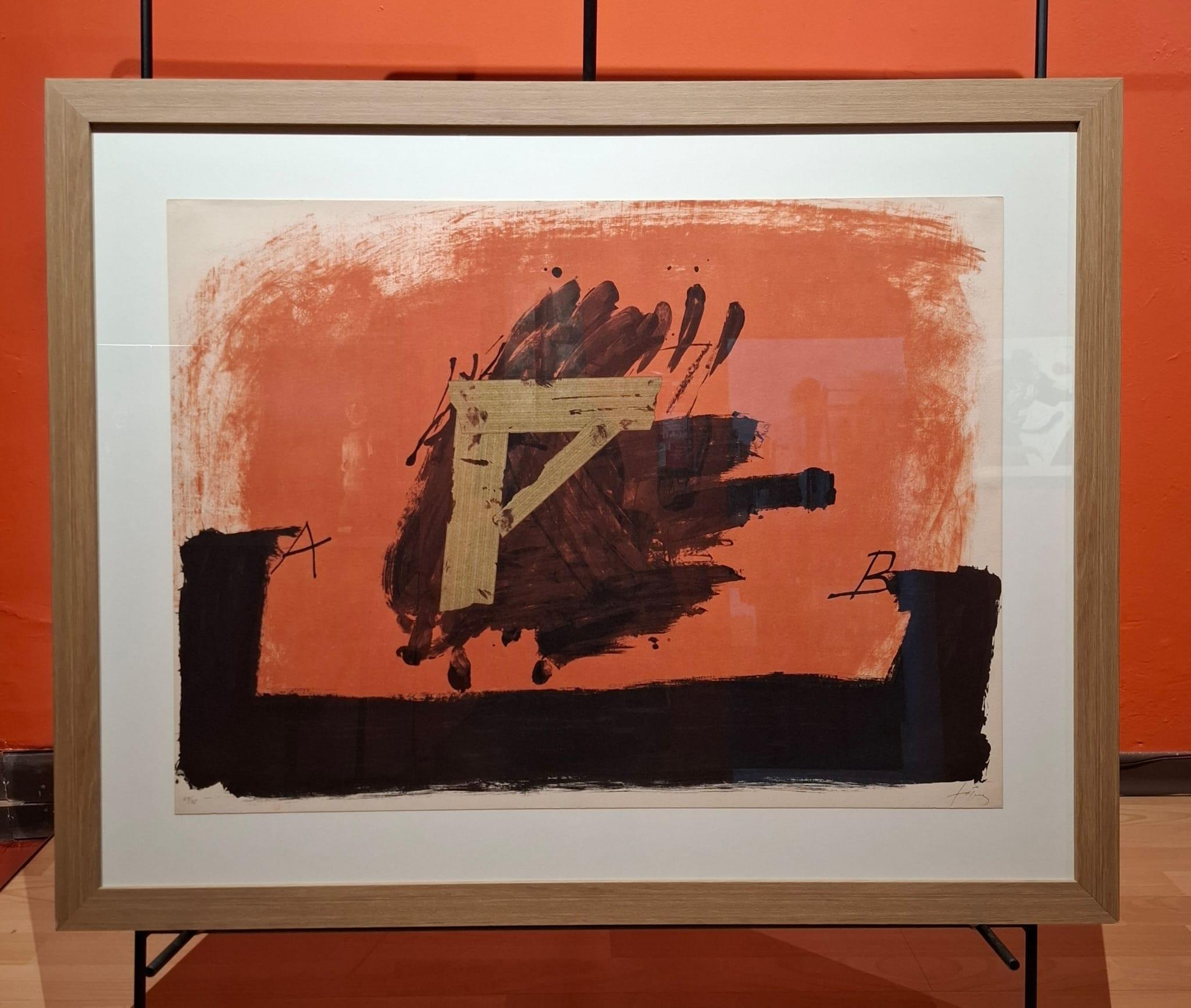Antoni Tàpies Abstract Print - Composition