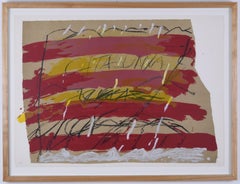 Tapies, Dibujos No. 2, from the Berliner-Suite, Albright Knox Museum, lithograph