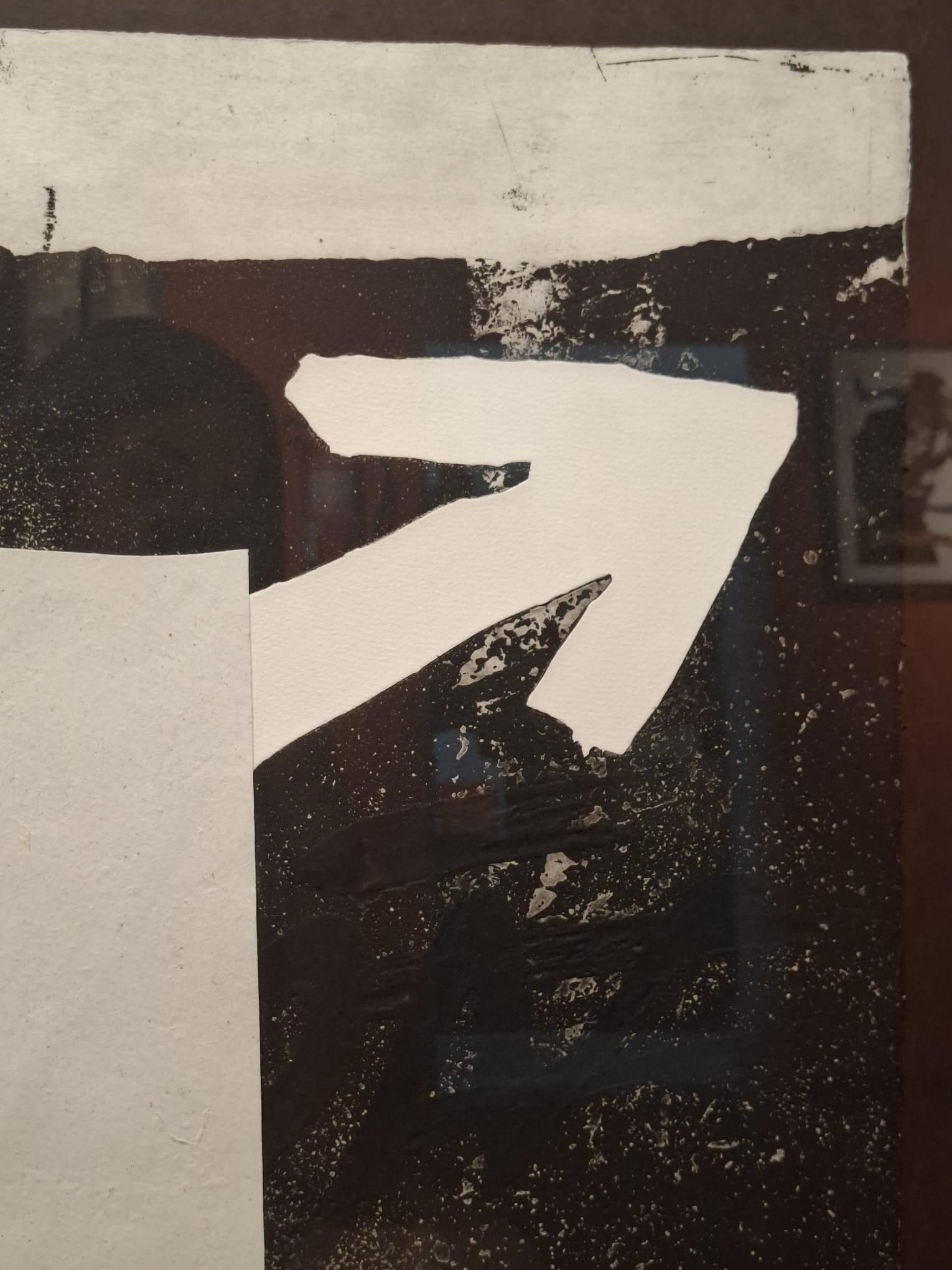 Antoni Tàpies
Díptyque 
1976
Etching, on Arches paper
Signed and numbered by hand 
Author's proof 
Print run of 50 copies, . 
60 x 93cm.
