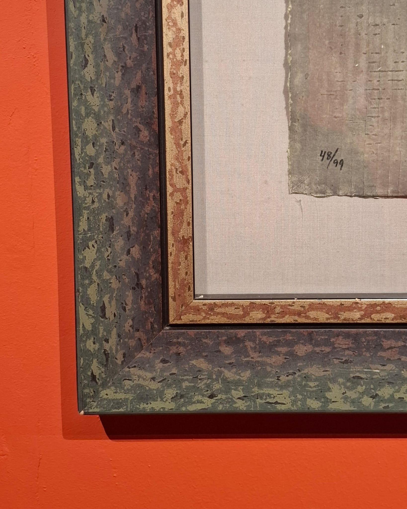 El ditn (Abstrakt), Print, von Antoni Tàpies