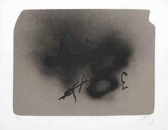 Erinnerungen, Limited Edition Lithograph Print by Antoni Tapies, 1988