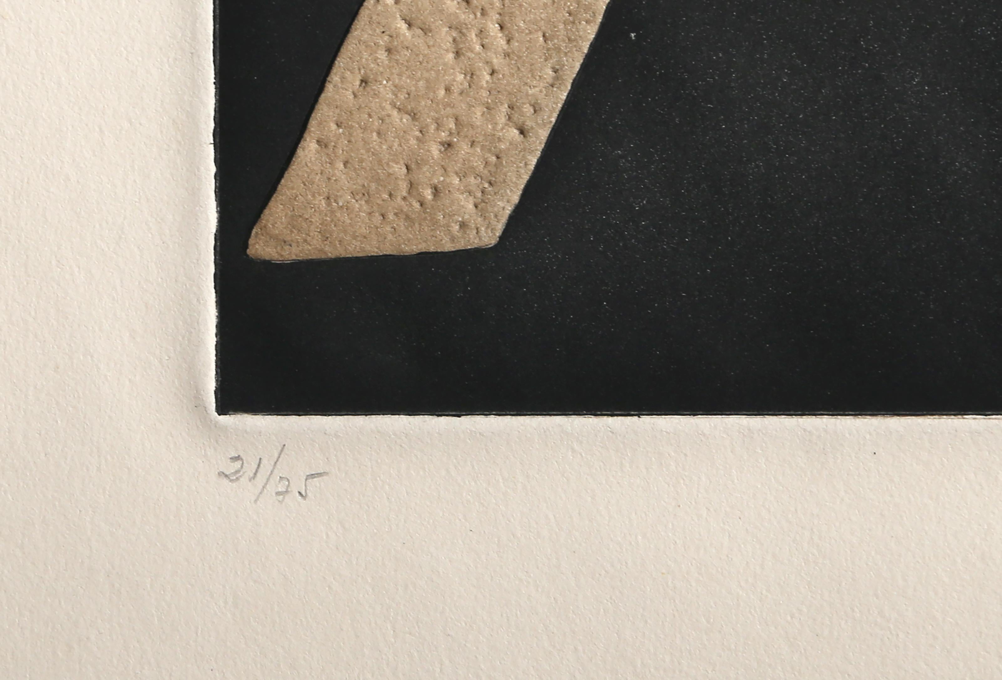 Esperit Catala II, Abstract Expressionist Etching by Antoni Tàpies For Sale 3