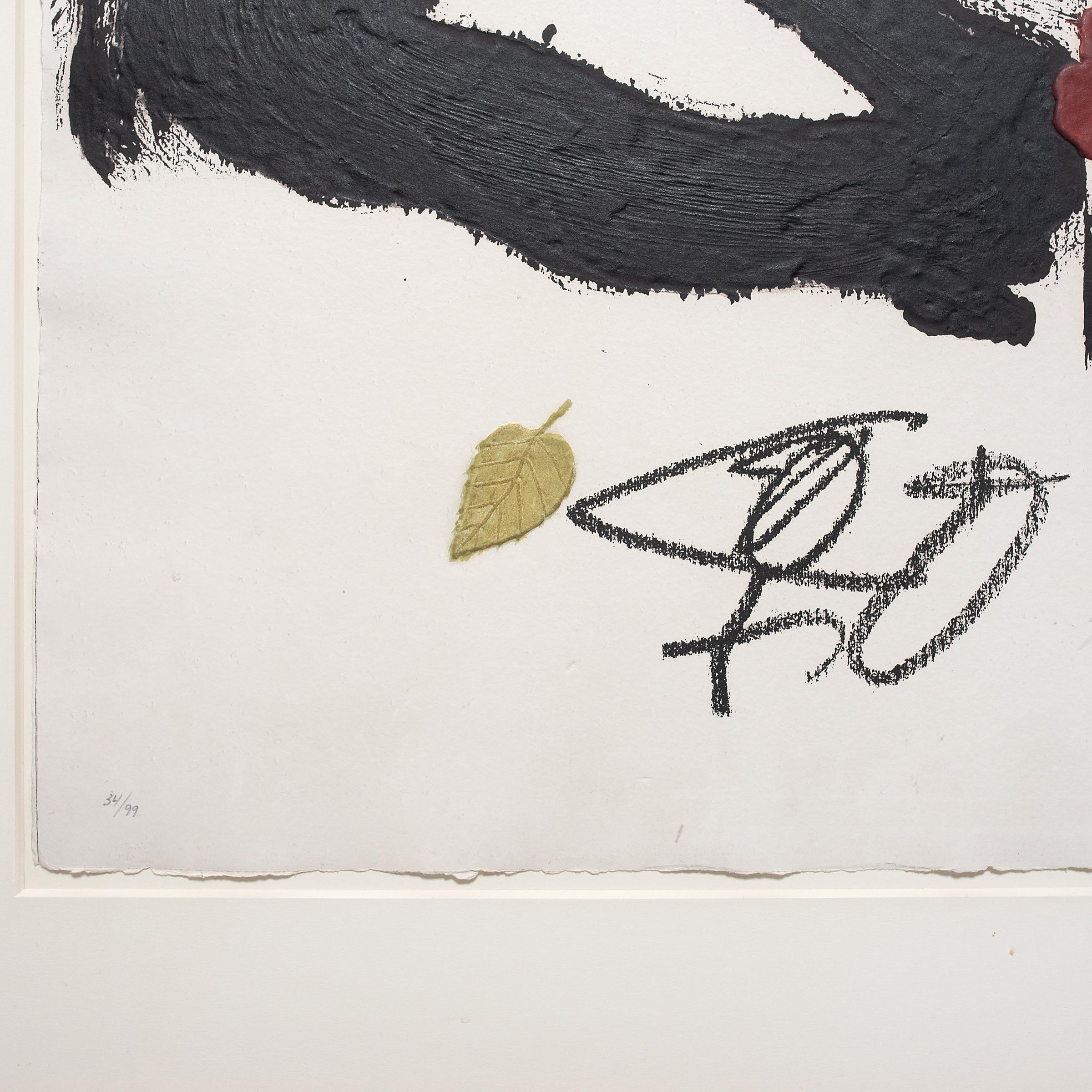 Fulla - Abstract Expressionist Art by Antoni Tàpies