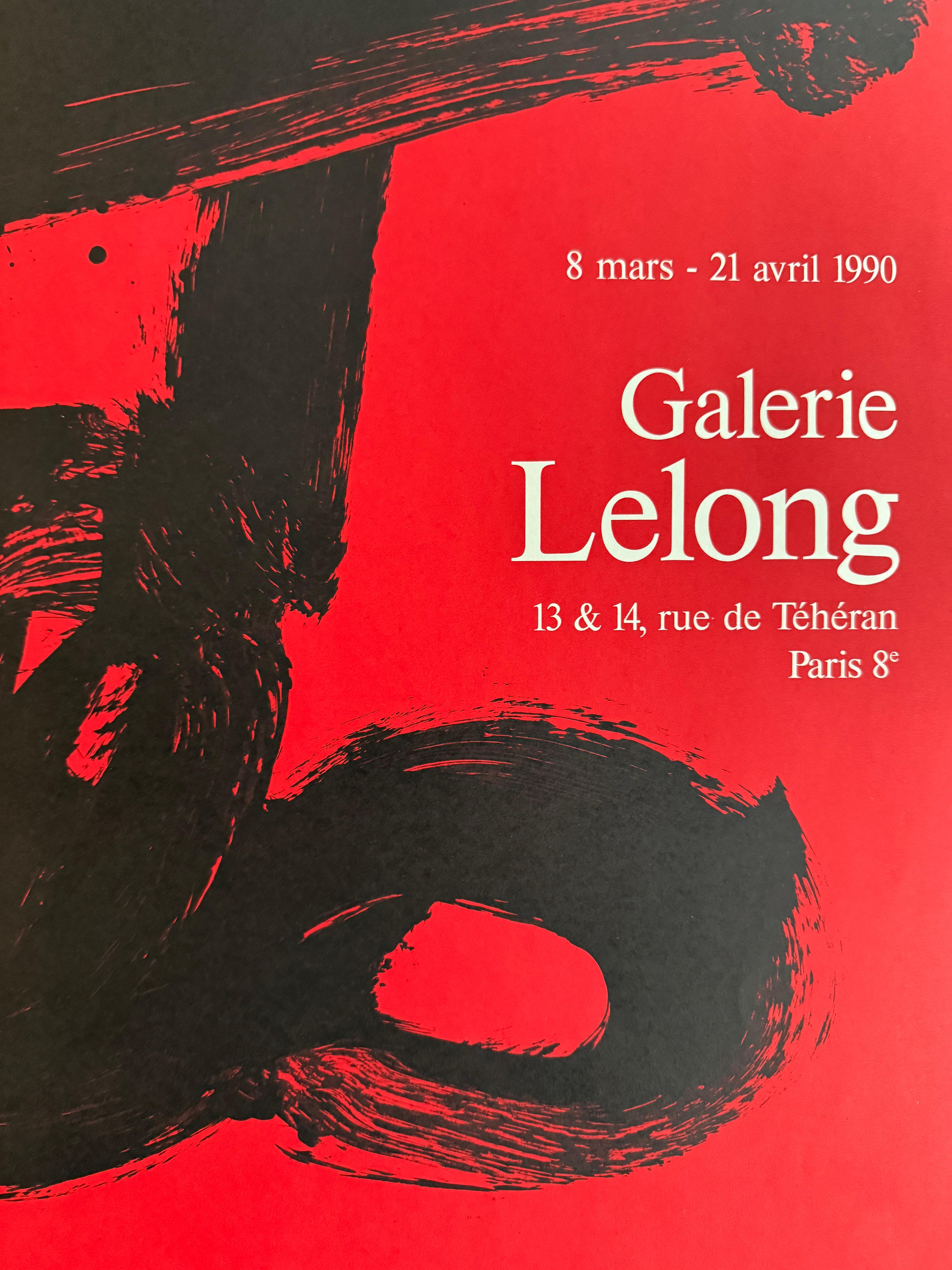 Galerie Lelong, von Antoni Tapies, 1990 im Angebot 1