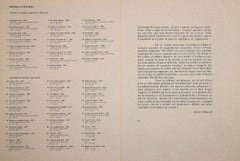 En deux noirs - Lithographie d'Antoni Tàpies - 1968