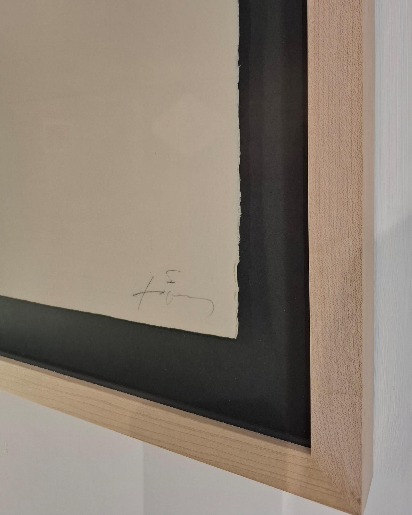 Antoni Tàpies, 1975
“Le plus beau cadeau”.
Etching and carborundum engraving 
copy 37/80
signed and numbered in pencil 
Galfetti V - pag.90/nº1513
