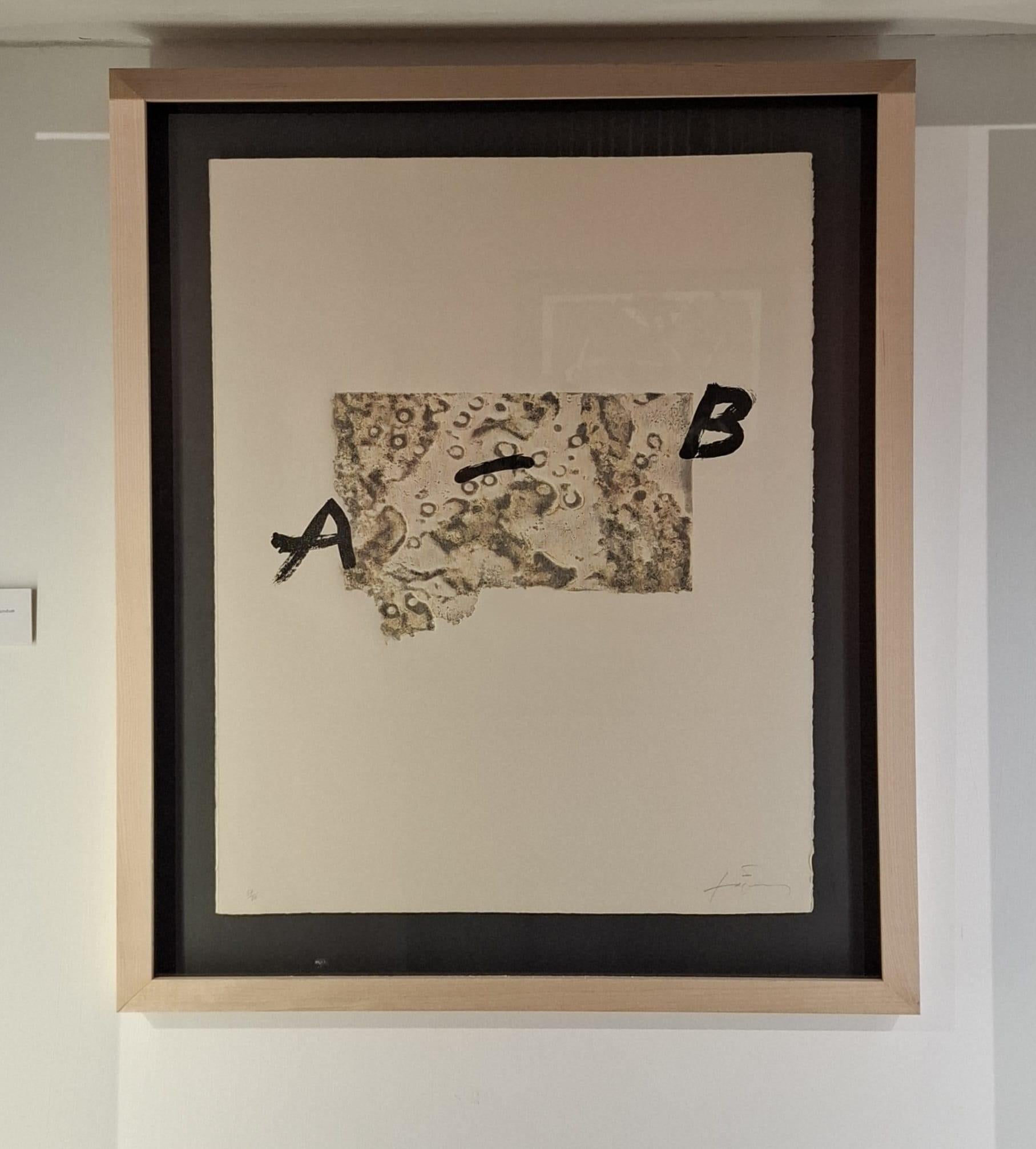 Le plus beau cadeau - Print by Antoni Tàpies