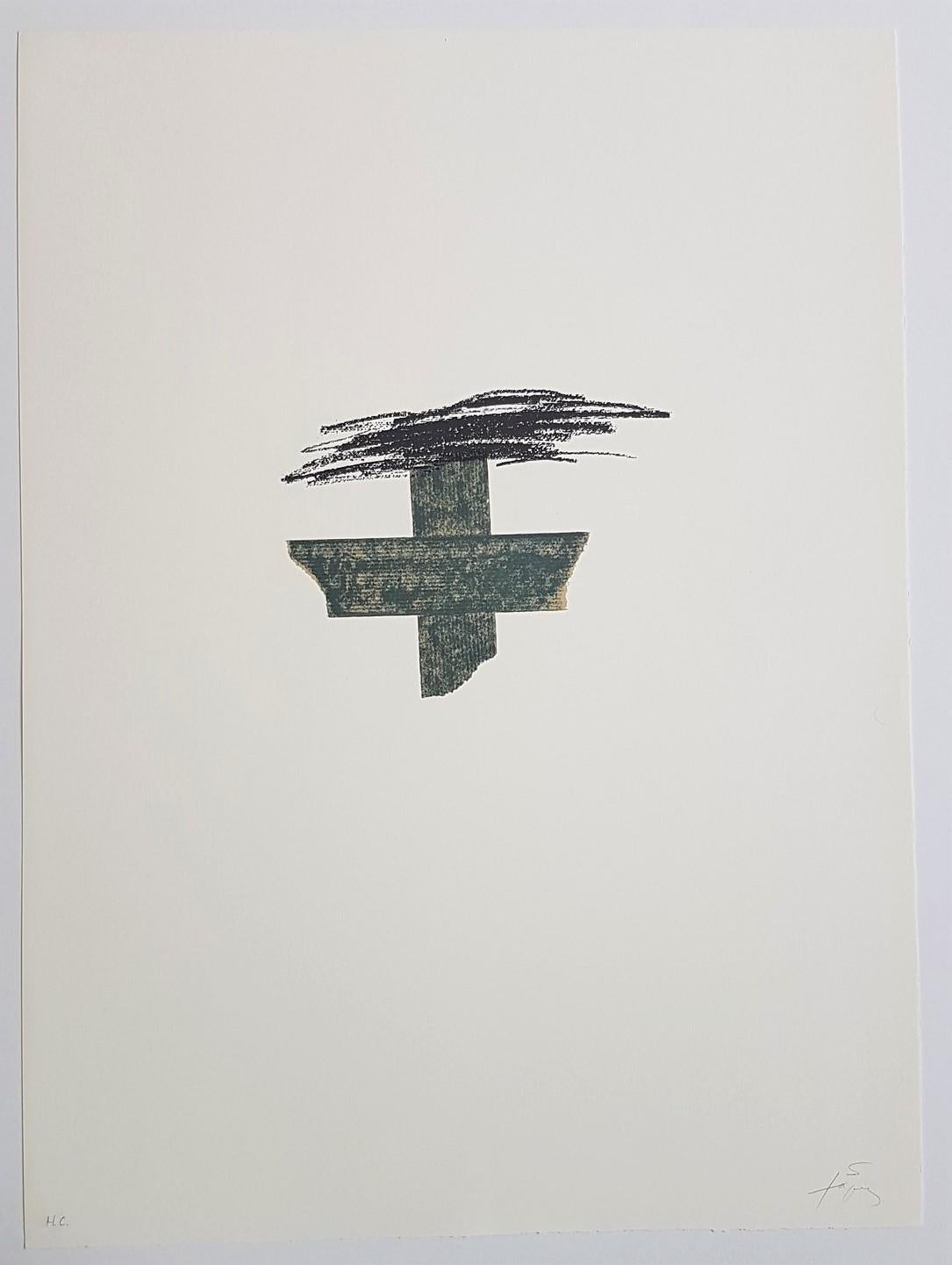 Antoni Tàpies Figurative Print - Llambrec-1