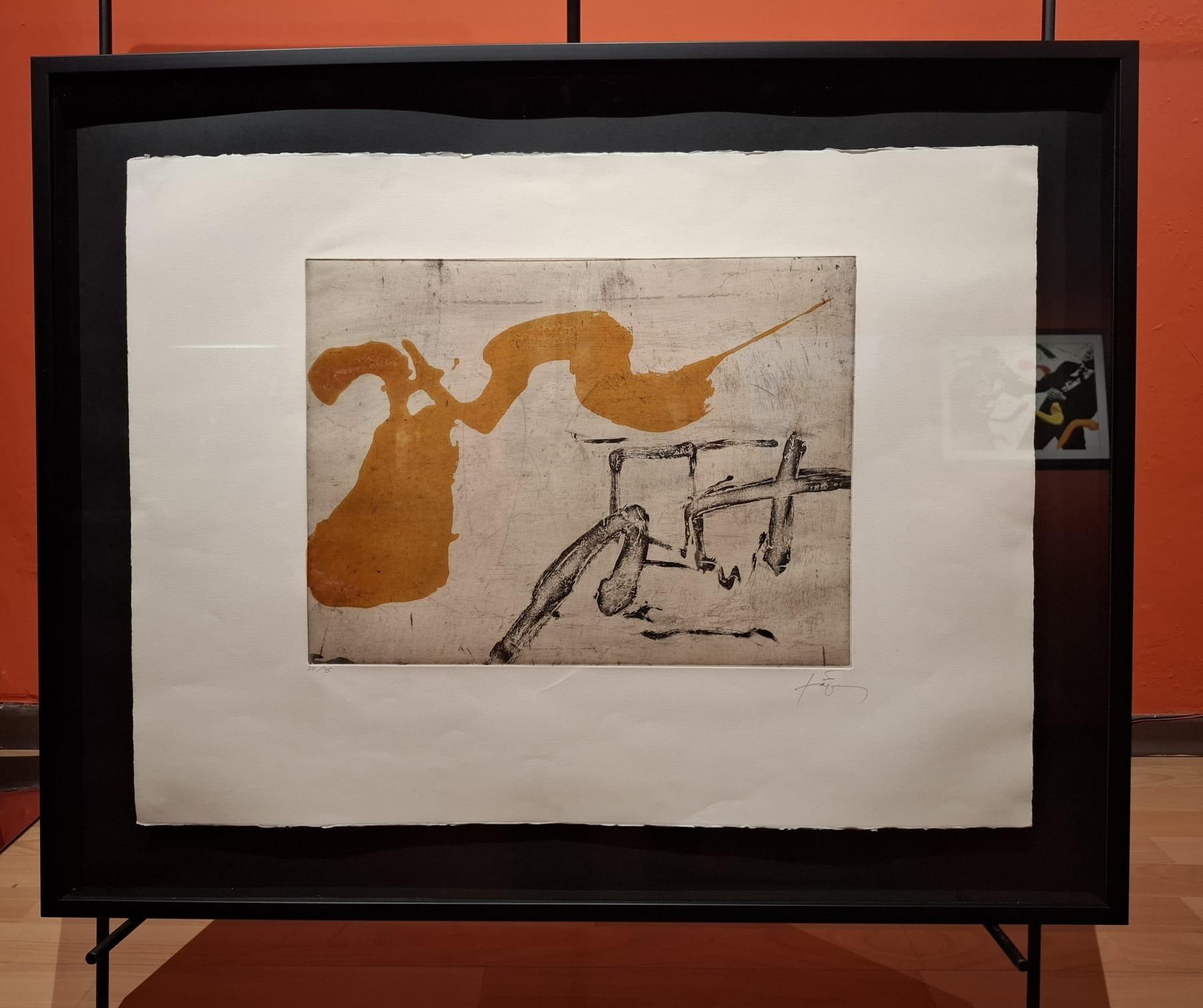 Antoni Tàpies Abstract Print - Lleu