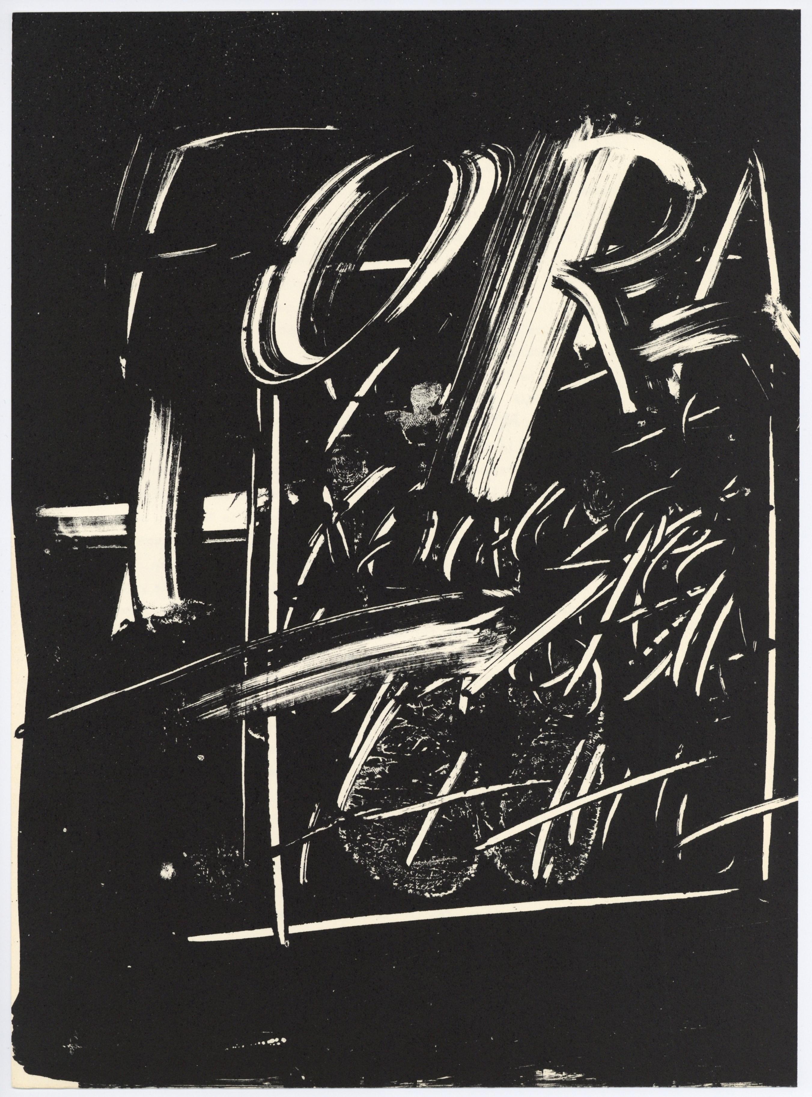 Originallithographie – Print von Antoni Tàpies