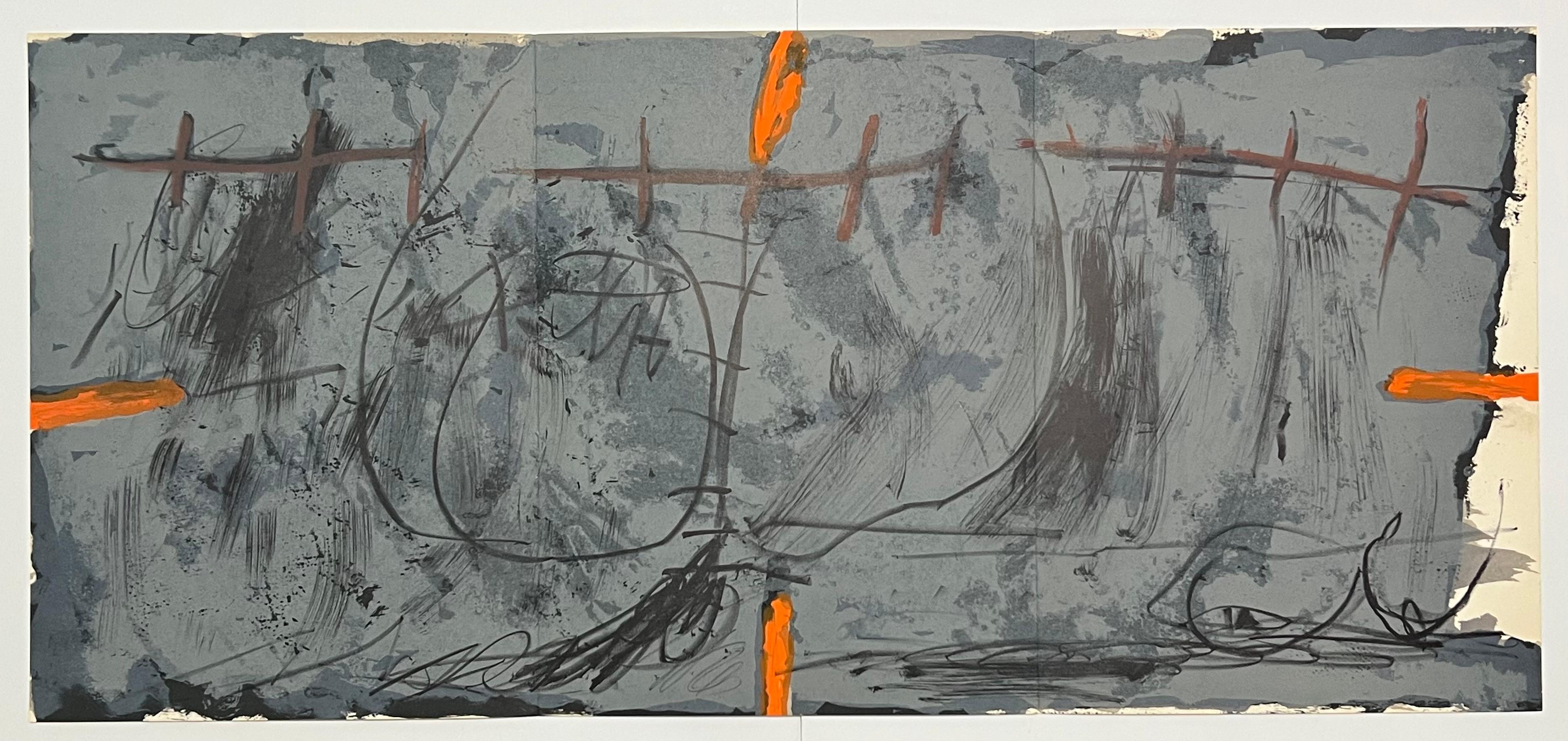 Originallithographie – Print von Antoni Tàpies