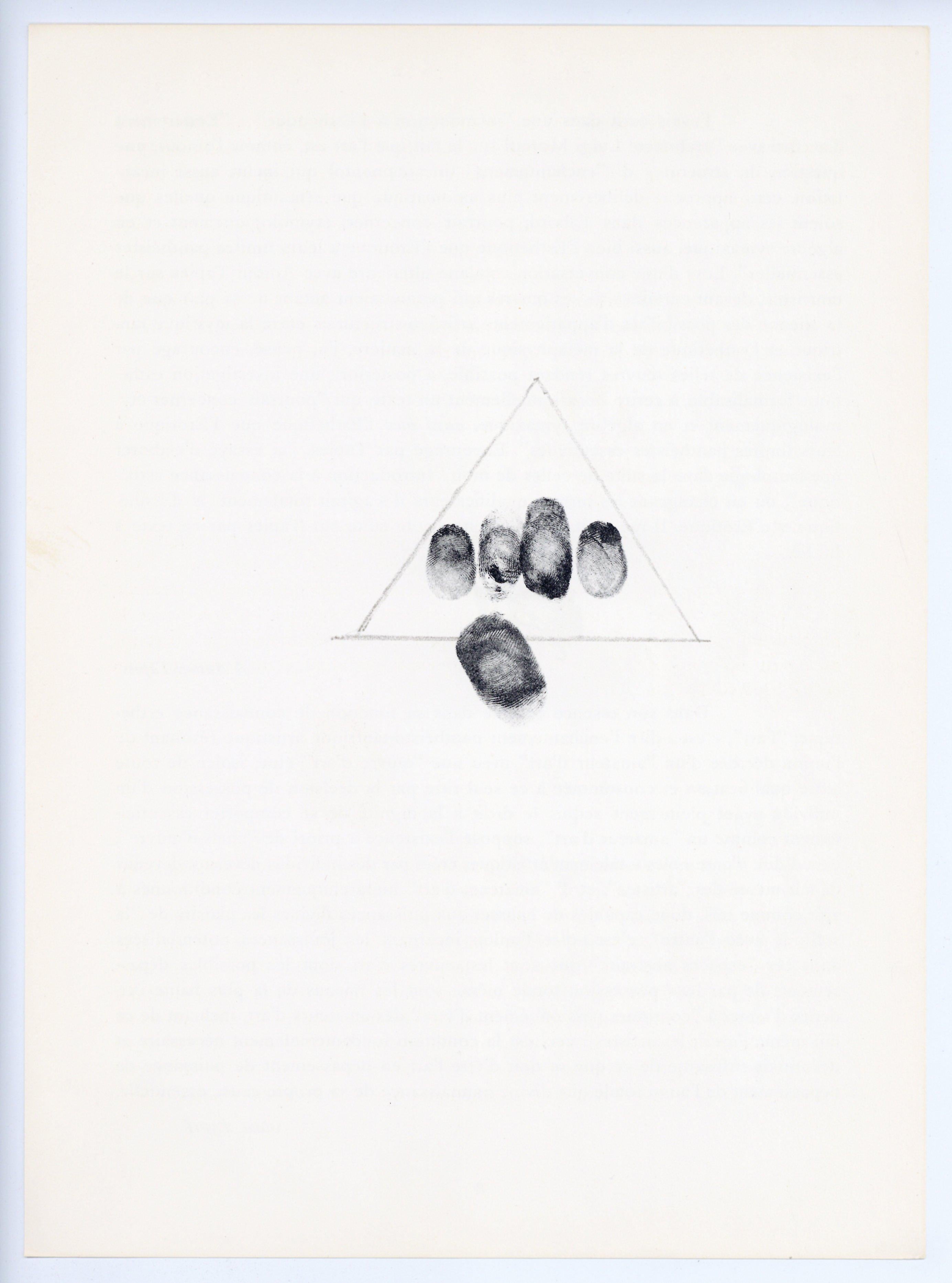 Originallithographie – Print von Antoni Tàpies