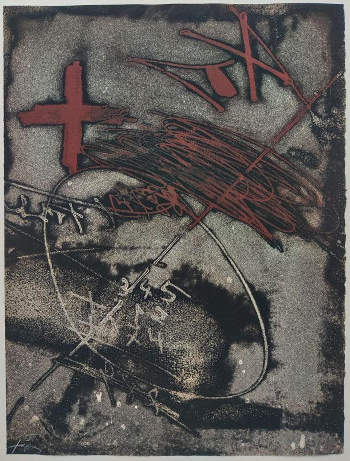 Paroles Peintes  - Print de Antoni Tàpies