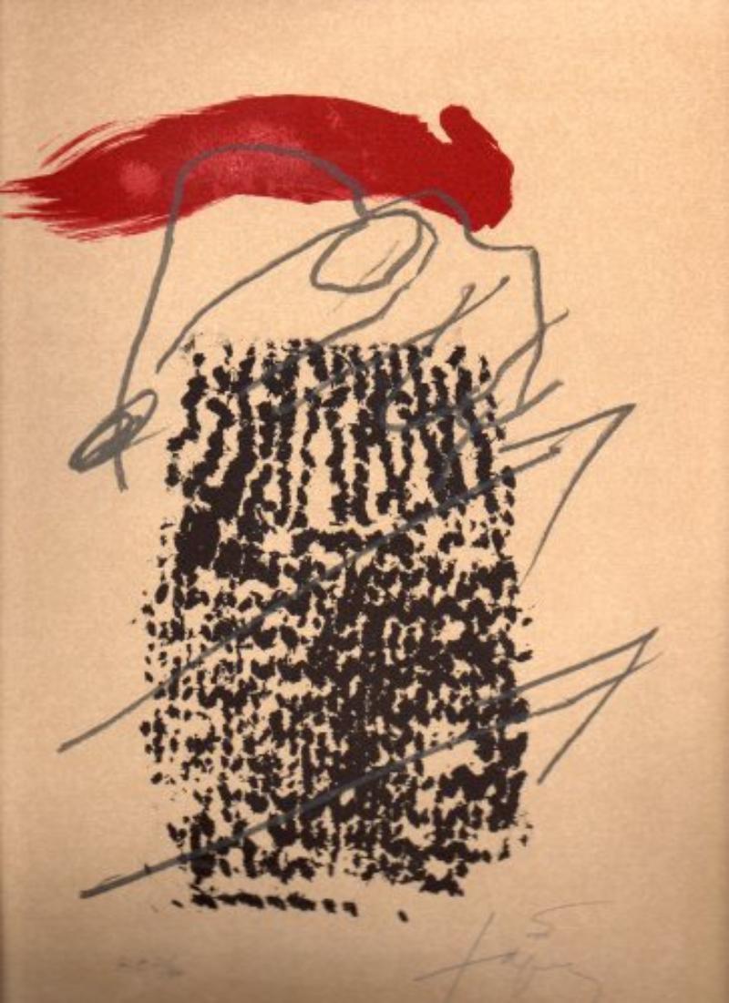 Antoni Tàpies Abstract Print - Poligrafa XV Anys
