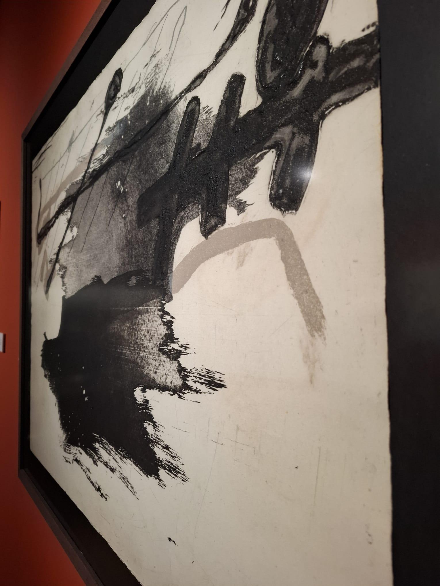 Antoni Tàpies, 1981
“Rames”
Engraving
Hand signed and numbered 
Tàpies catalog vol.III - Galfetti nº796