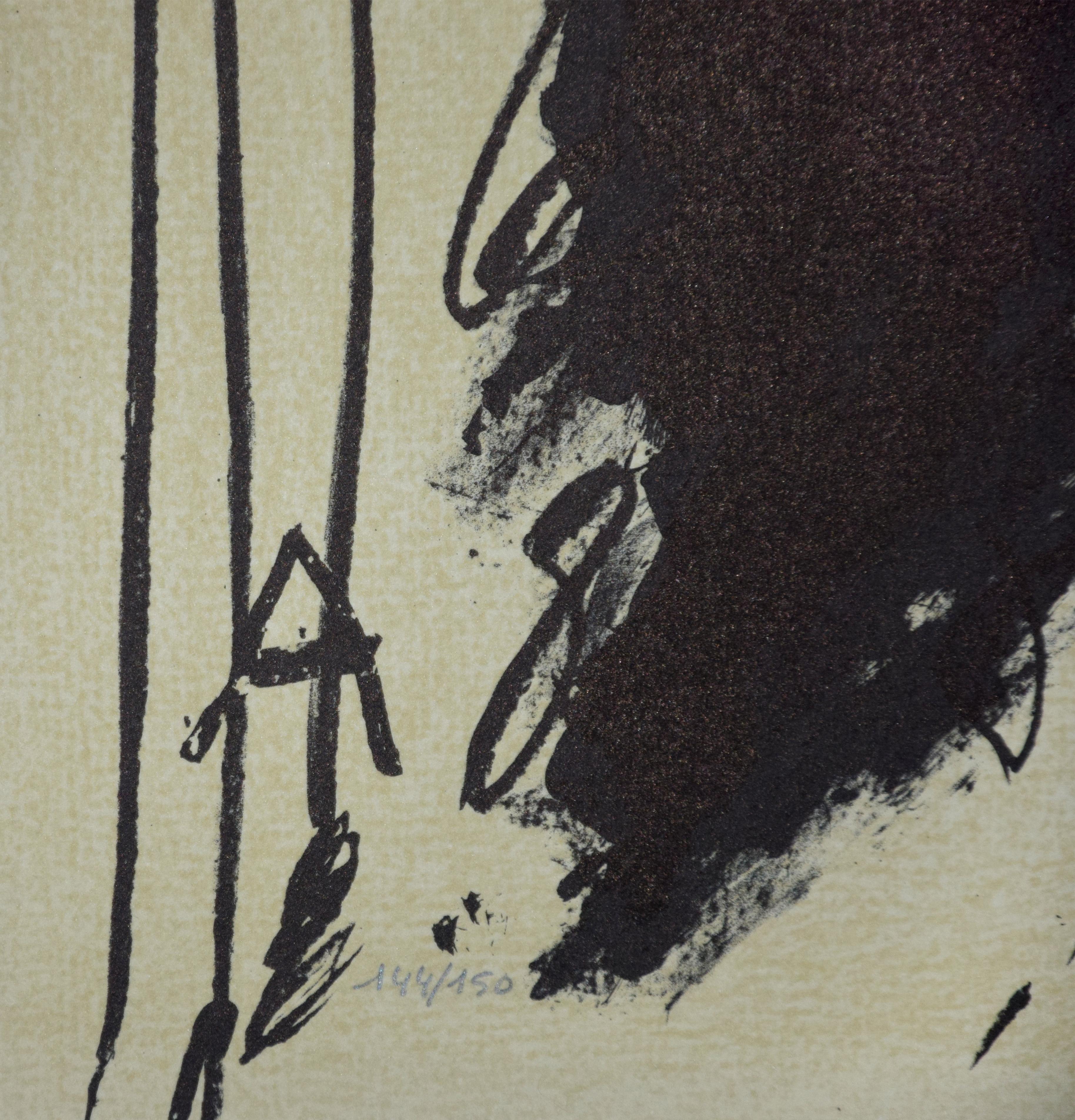 Sans Titre (Ohne Titel) - Lithographie von Antoni Tàpies im Angebot 2